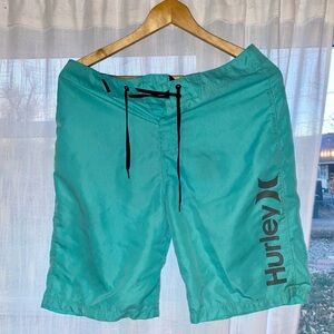 Hurley Men's Teal Board Shorts